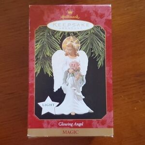 HALLMARK Keepsake Light up Glowing Angel Ornament.